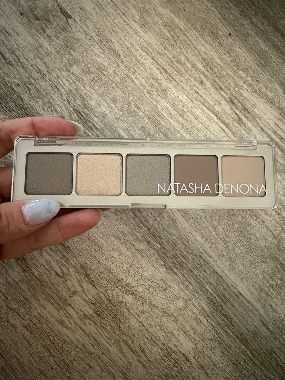 Natasha Denona Mini Eyeshadow Palette — Taupe, Beige & Soft Brown Shades